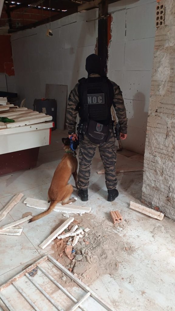 Polícia Federal cumpre mandados de busca em comércios e casas de investigados por tráfico de drogas