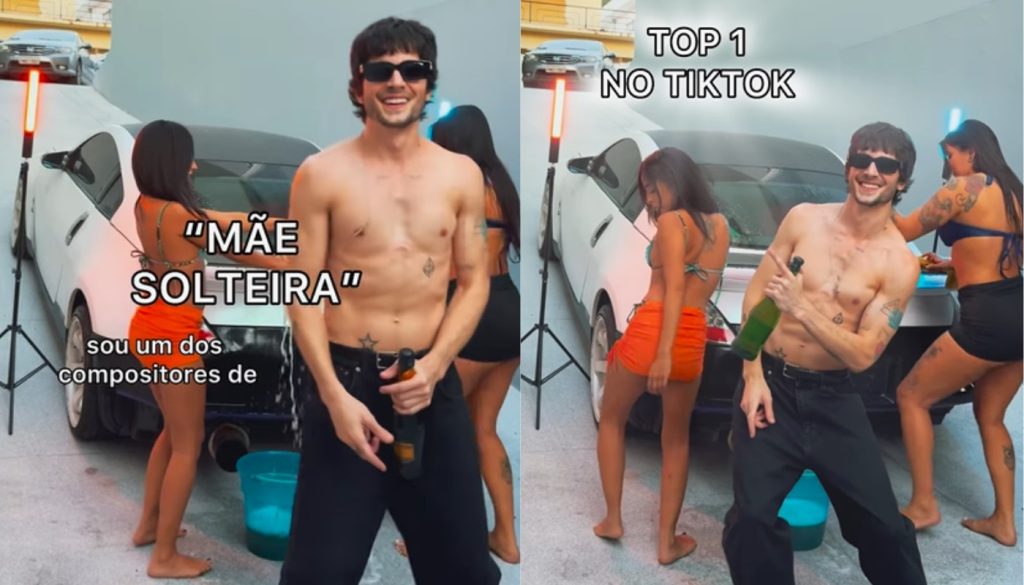 ‘Mãe Solteira’, de J. Eskine, chega ao primeiro lugar das paradas com Fiuk entre os compositores