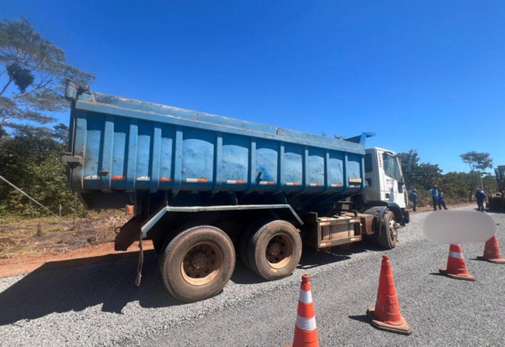 Trabalhador morre atropelado por caminhão-caçamba enquanto fazia manutenção em asfalto na TO-130
